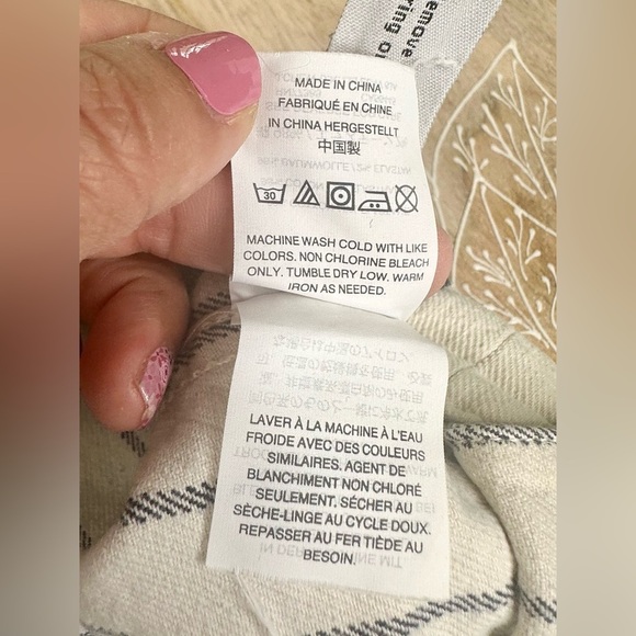 Madewell Emmett Button-Front Shorts in Stripe in Canvas Size 24 - Picture 14 of 14